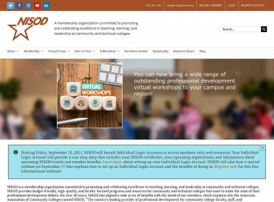 NISOD in a Nutshell LIVE: Creating an Individual Login NISOD in a Nutshell LIVE: Creating an Individual Login
