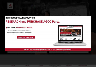 Welcome to AGCO Parts Books Welcome to AGCO Parts Books