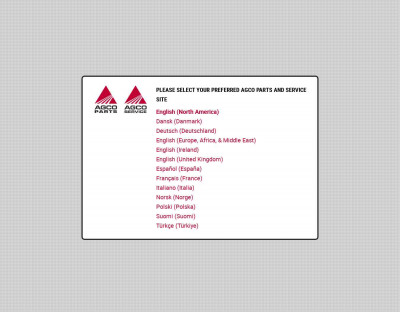 AGCO Parts Books AGCO Parts Books