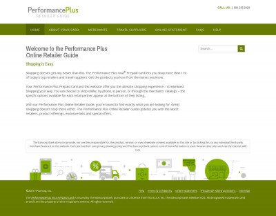 Merchants - Performance Plus Prepaid Card Merchants - Performance Plus Prepaid Card