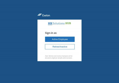 Exelon HR Solutions Hub Exelon HR Solutions Hub