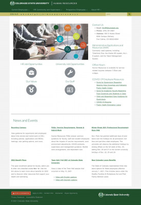 Employee Self-Service - Human Resources | Colorado State ... Employee Self-Service - Human Resources | Colorado State ...