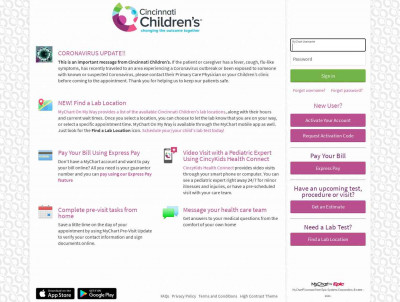 MyChart - Login Page MyChart - Login Page
