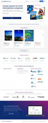 Annual Review - AnnualReports.com Annual Review - AnnualReports.com