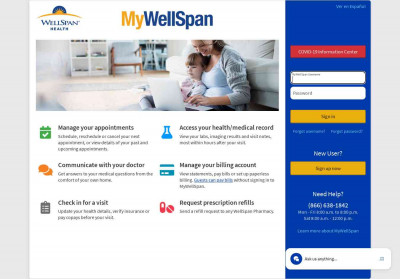 MyWellSpan - Login Page MyWellSpan - Login Page