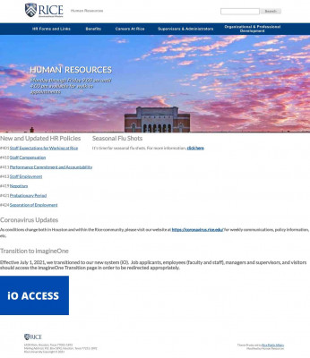 Banking - Human Resources | Rice University Banking - Human Resources | Rice University