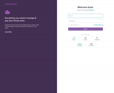Homebase: Sign In to Your Account for Work Scheduling and ... Homebase: Sign In to Your Account for Work Scheduling and ...