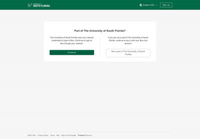 Login - USF Box Login - USF Box