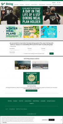 USF Dining Services - University of South Florida USF Dining Services - University of South Florida