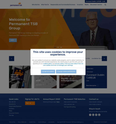 Home Page | Permanent TSB Home Page | Permanent TSB