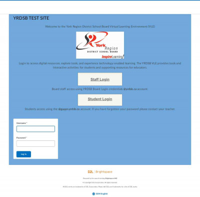 Login - York Region DSB Login - York Region DSB