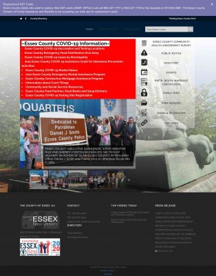 CREATING AN ACCOUNT - Essex County CREATING AN ACCOUNT - Essex County