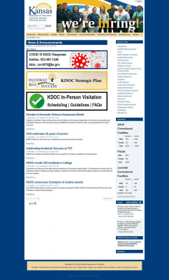 Inmate Electronic Messaging — - Kansas Department of ... Inmate Electronic Messaging — - Kansas Department of ...