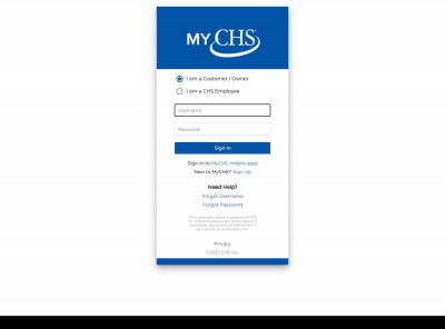 MyCHS Login - CHS Inc. MyCHS Login - CHS Inc.