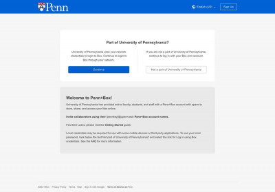 Login - Penn+Box Login - Penn+Box