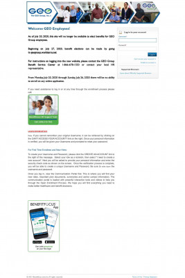 GEO Group Benefits | Login GEO Group Benefits | Login