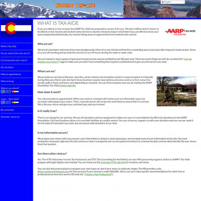 Tax-Aide Volunteer Portal Guide Tax-Aide Volunteer Portal Guide