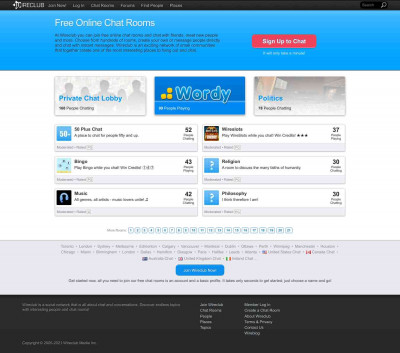Free Chat Rooms - Wireclub Free Chat Rooms - Wireclub