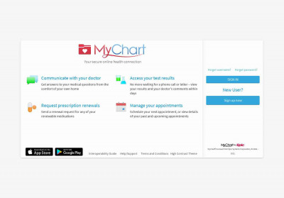 Connection Problem - MyChart - Login Page Connection Problem - MyChart - Login Page