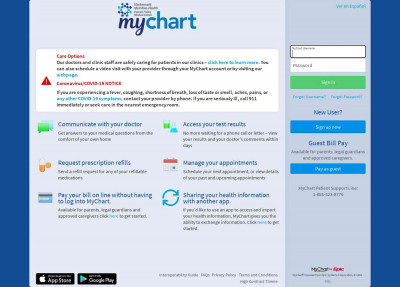 Choose a Signup Method - MyChart Choose a Signup Method - MyChart