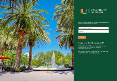 Sign In - University of Miami Sign In - University of Miami