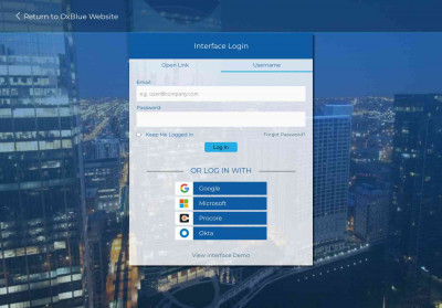 OxBlue - Login OxBlue - Login