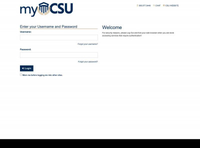 Columbia Southern University: Login - myCSU Columbia Southern University: Login - myCSU