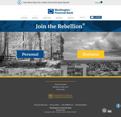 Washington Financial Bank | Personal & Business Banking Washington Financial Bank | Personal & Business Banking