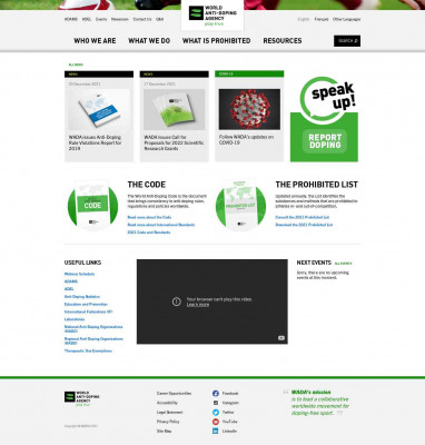 Internet Surveillance for PED's - WADA Internet Surveillance for PED's - WADA