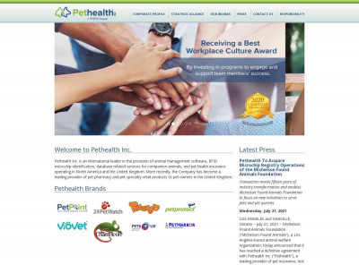 Pethealth Inc. > Our Brands > PetPoint Pethealth Inc. > Our Brands > PetPoint