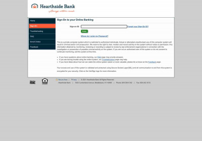 Sign-On to your Online Banking Sign-On to your Online Banking