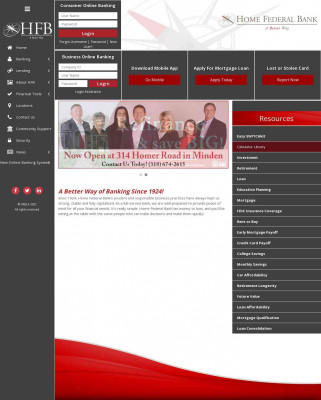 Home Federal Bank: Home Page Home Federal Bank: Home Page
