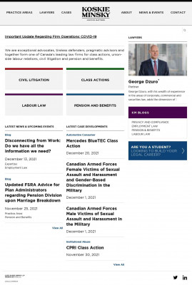 Sears Canada Inc. | Koskie Minsky LLP Sears Canada Inc. | Koskie Minsky LLP
