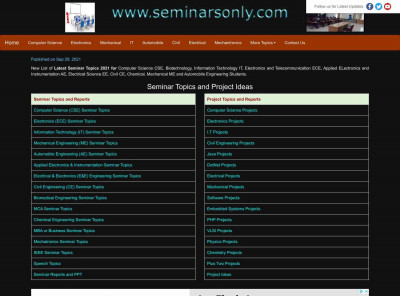 How it Works - Seminar Topics How it Works - Seminar Topics
