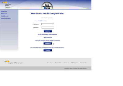 Holt McDougal Online Holt McDougal Online
