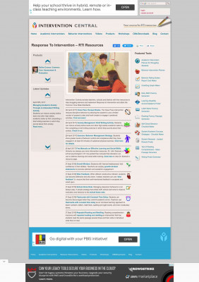 Intervention Central: Response to Intervention | RTI | RTI ... Intervention Central: Response to Intervention | RTI | RTI ...