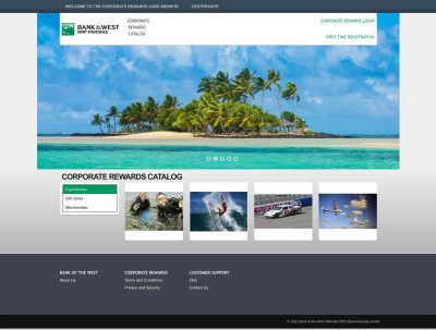 Shop the Catalog - Bank of the West Corporate Rewards Shop the Catalog - Bank of the West Corporate Rewards