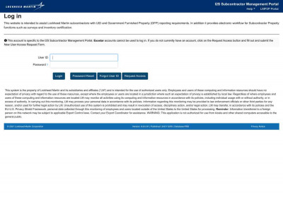Lockheed Martin I2S Subcontractor Management Portal Lockheed Martin I2S Subcontractor Management Portal