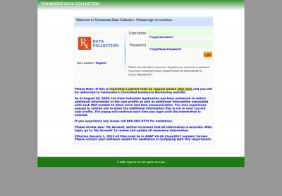 Data Collection Login Data Collection Login