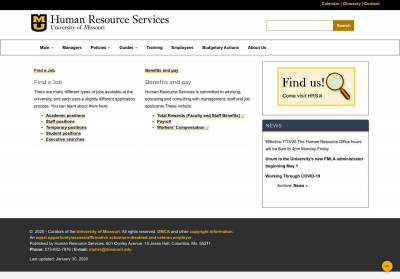 myhr | Human Resource Services - University of Missouri myhr | Human Resource Services - University of Missouri