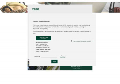 CBRE BenefitConnect CBRE BenefitConnect