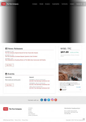 The Toro Company and TCF Inventory Finance Form Joint ... The Toro Company and TCF Inventory Finance Form Joint ...