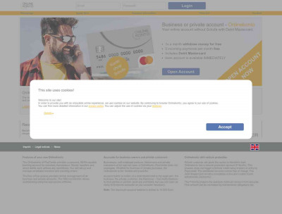 Login zum persönlichen Bereich - Onlinekonto Login zum persönlichen Bereich - Onlinekonto