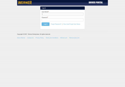 Driver Portal - Werner Enterprises Driver Portal - Werner Enterprises