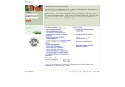 ECCAPIN: FAQ - HoosierChildCare.com ECCAPIN: FAQ - HoosierChildCare.com