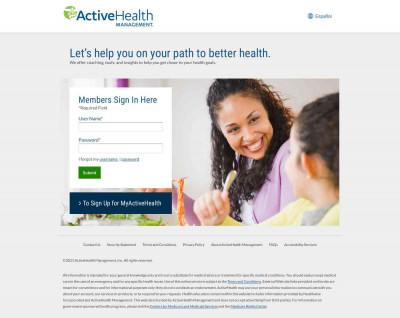 Let's help you on your path to better health. - MyActiveHealth Let's help you on your path to better health. - MyActiveHealth