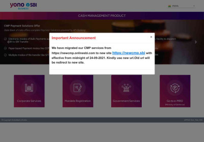 Log in to your account - SBI CMP Services Log in to your account - SBI CMP Services