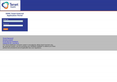 DEMI Tenet External Application Portal - eTenet.com DEMI Tenet External Application Portal - eTenet.com