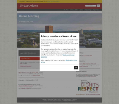 Blackboard Learn - UMassOnline Blackboard Learn - UMassOnline