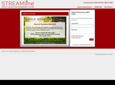 Navica Streamline AMS Login Navica Streamline AMS Login